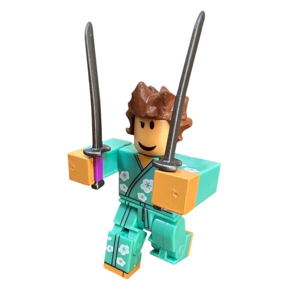 Roblox Silent Swords Swordsman Action Figure 2.75" No Code - Picture 4 of 5